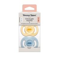 Пустушка Tommee Tippee Ultra-Light StayPut 0-6 міс 2 шт (TT0529)