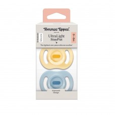 Пустушка Tommee Tippee Ultra-Light StayPut 0-6 міс 2 шт (TT0529)
