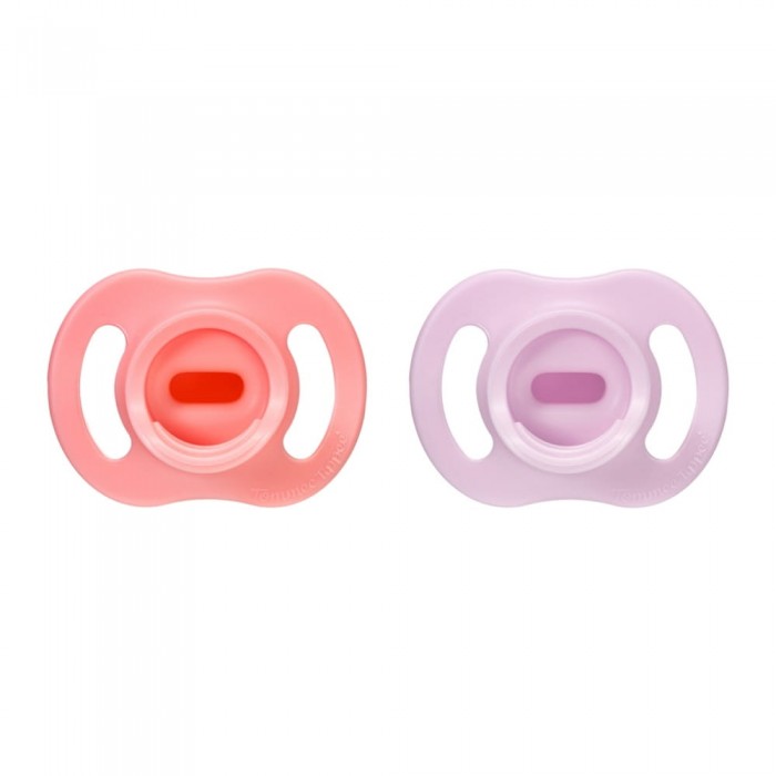 Пустушка Tommee Tippee Ultra-Light StayPut 0-6 міс 2 шт (TT0531)