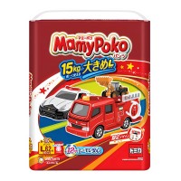 Подгузники-трусики MamyPoko размер L, 9-15 кг, 62 шт (4903111134960)