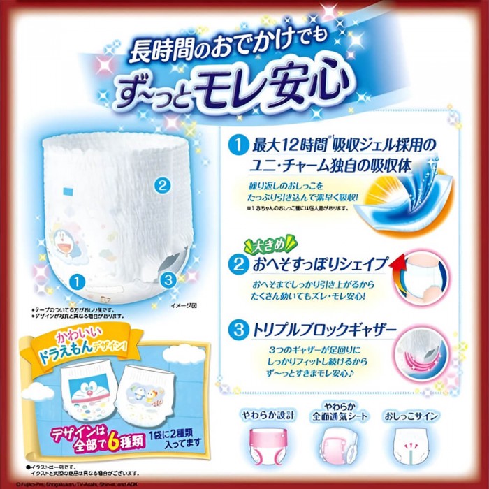 Підгузки-трусики MamyPoko розмір M, 6-13 кг, 74 шт (4903111129409)