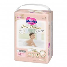 Підгузки-трусики Merries First Premium, розмір M, 6-11 кг, 46 шт (4901301396549)