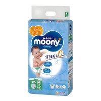 Подгузники-трусики Moony для начинающих ходить размер M, 6-12 кг, 52 шт (4903111152360)