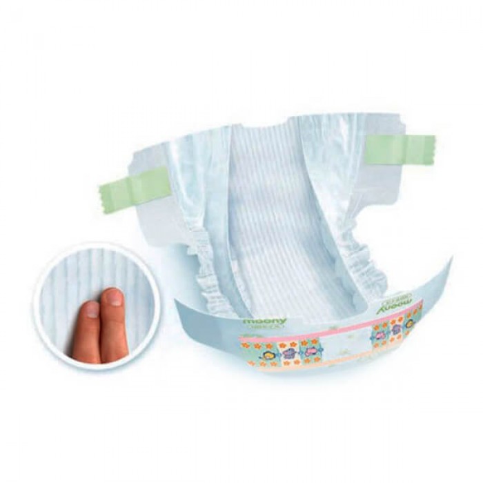 Підгузки Moony розмір S, 4-8 кг, 70 шт (4903111138302)