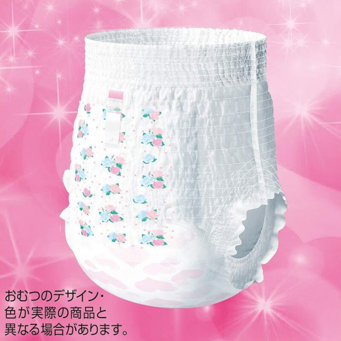 Підгузки-трусики Moony розмір XXXL, для дівчаток, 18-35 кг, 14шт (4903111171750)